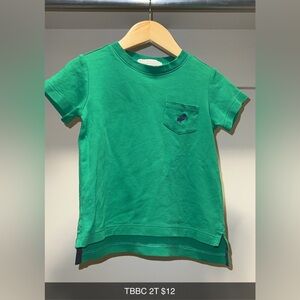 TBBC Toddler Boy Pocket Tee 2T